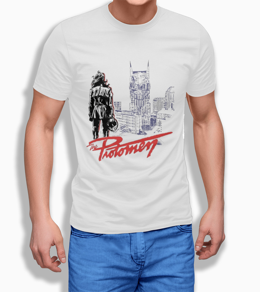 The Protomen Nashville Skyline Synthwave Rock Opera T-Shirt