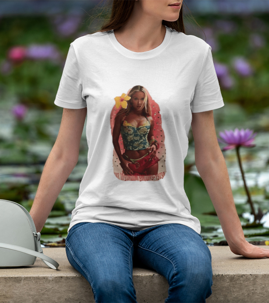 Zara Larsson Midnight Sun A Never Ending Sun Floral Fashion T-Shirt