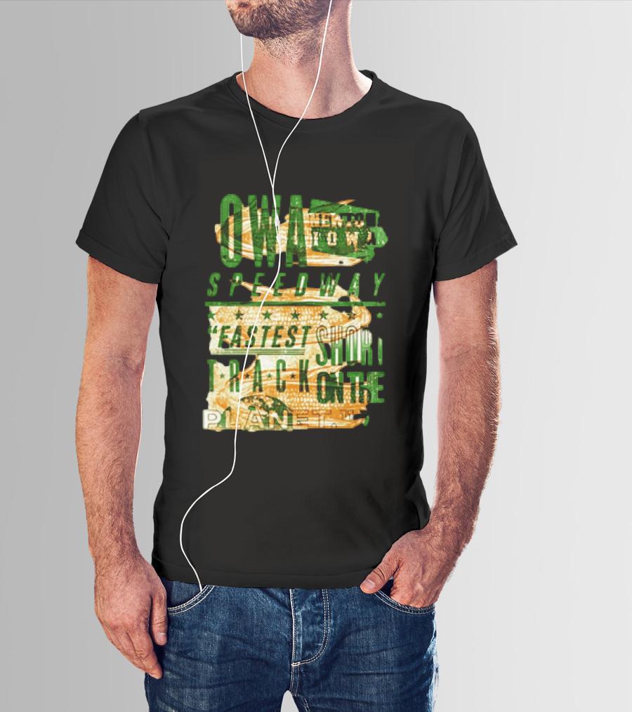 Iowa Speedway Fastest Short Track On The Planet Racing 2026 T-Shirt