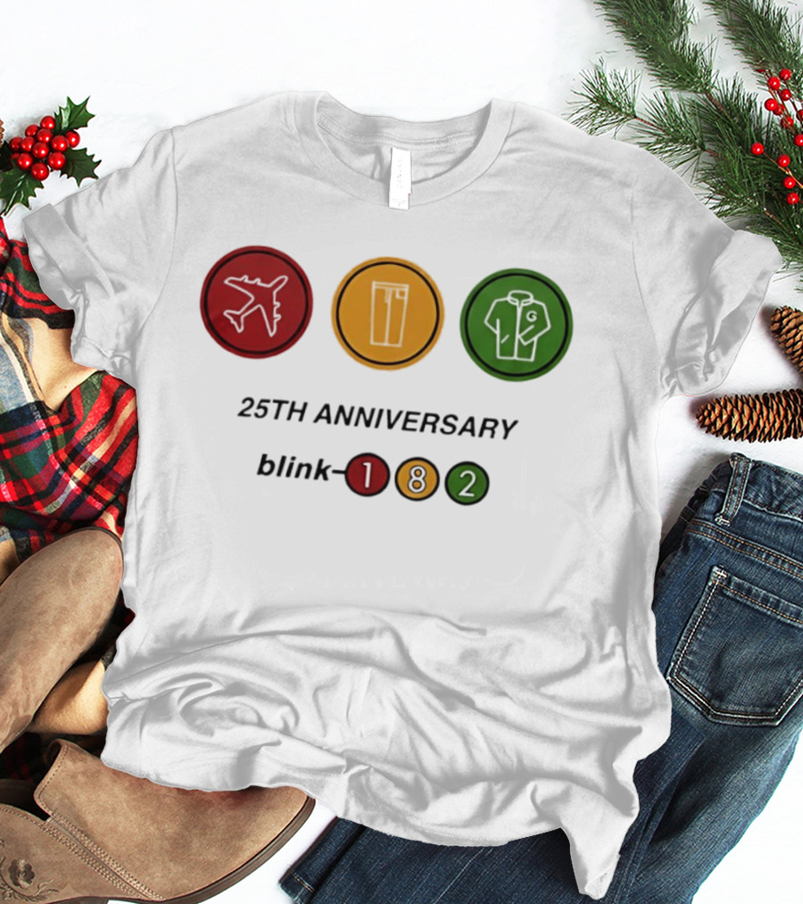 25th Anniversary Blink 182 Airplane Pants Jacket T-Shirt