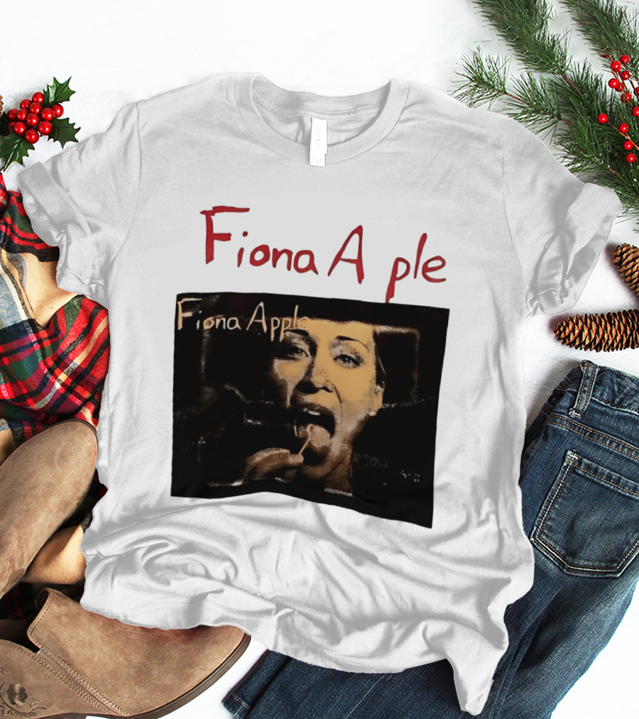 Fiona Apple Tour White Eating T-Shirt