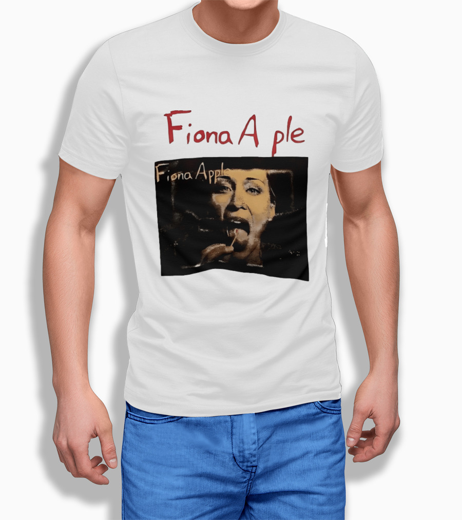 Fiona Apple Tour White Eating T-Shirt