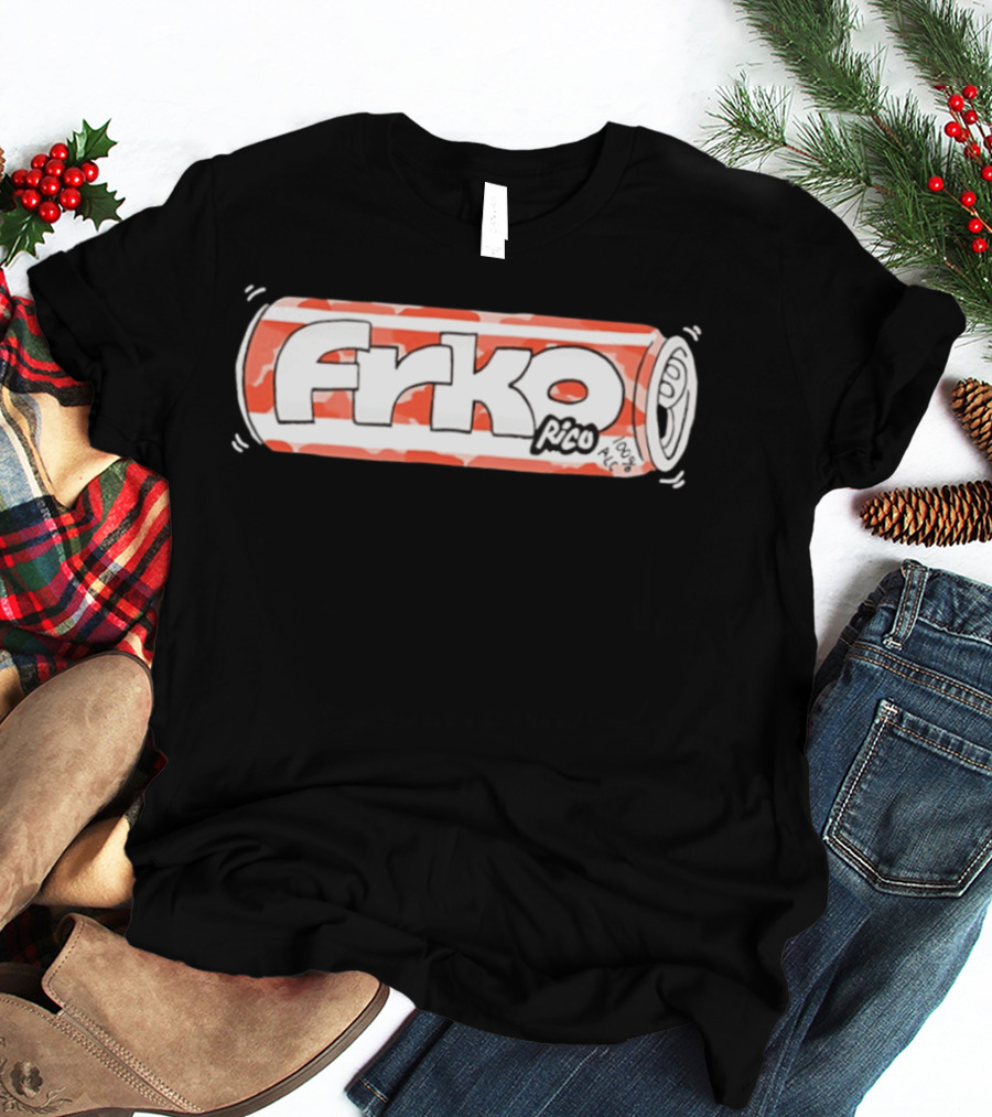 Frko Rico 100% PLC Soda Can Beverage Drink T-Shirt