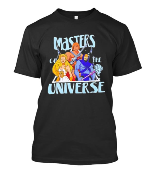 Masters Of The Universe He Man She Ra Skeletor Characters T-Shirt