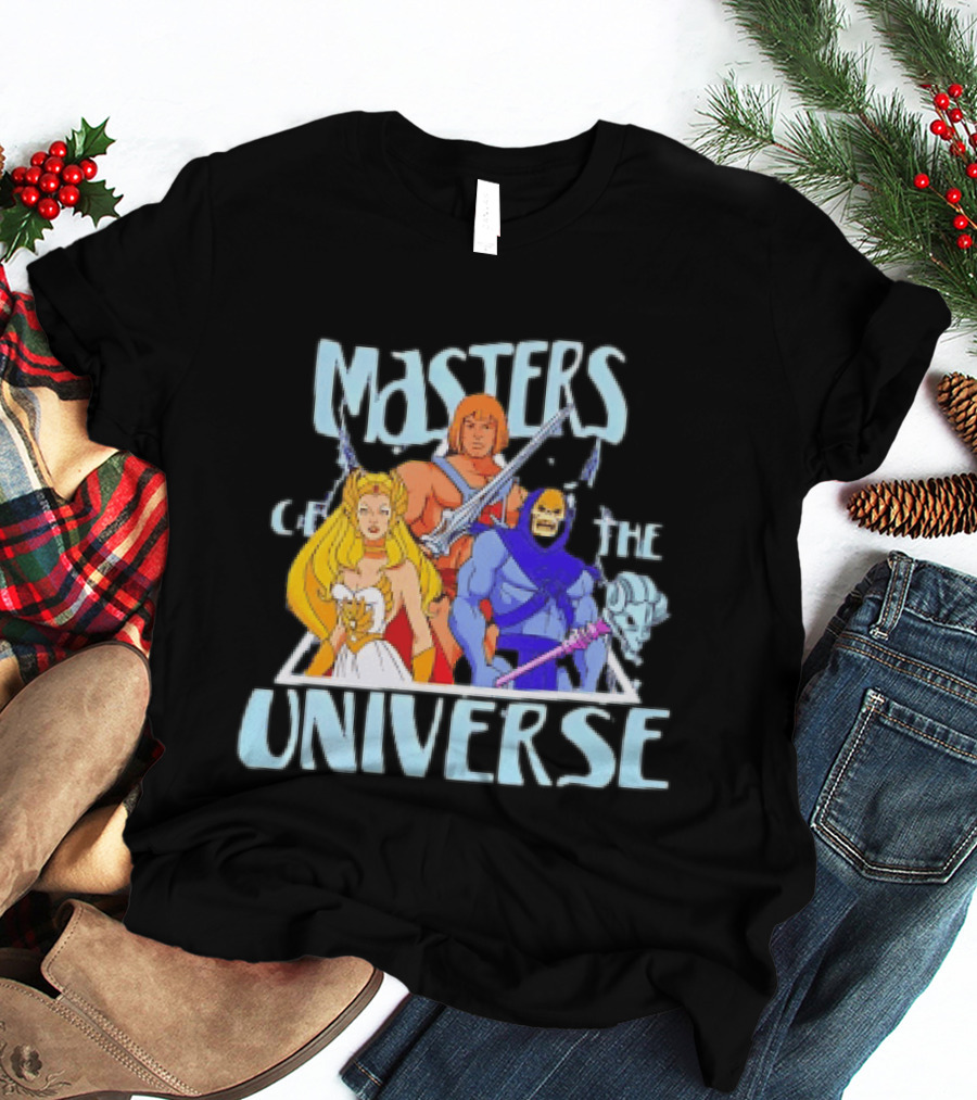 Masters Of The Universe He Man She Ra Skeletor Characters T-Shirt