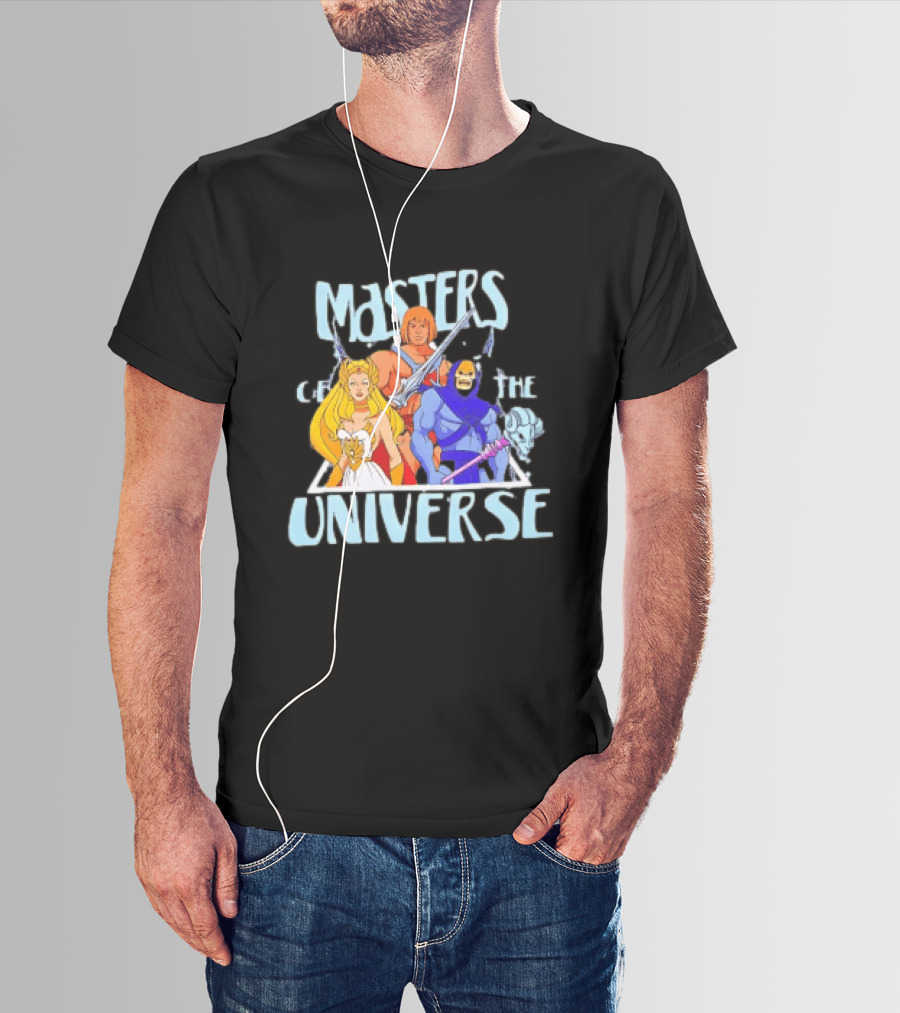 Masters Of The Universe He Man She Ra Skeletor Characters T-Shirt