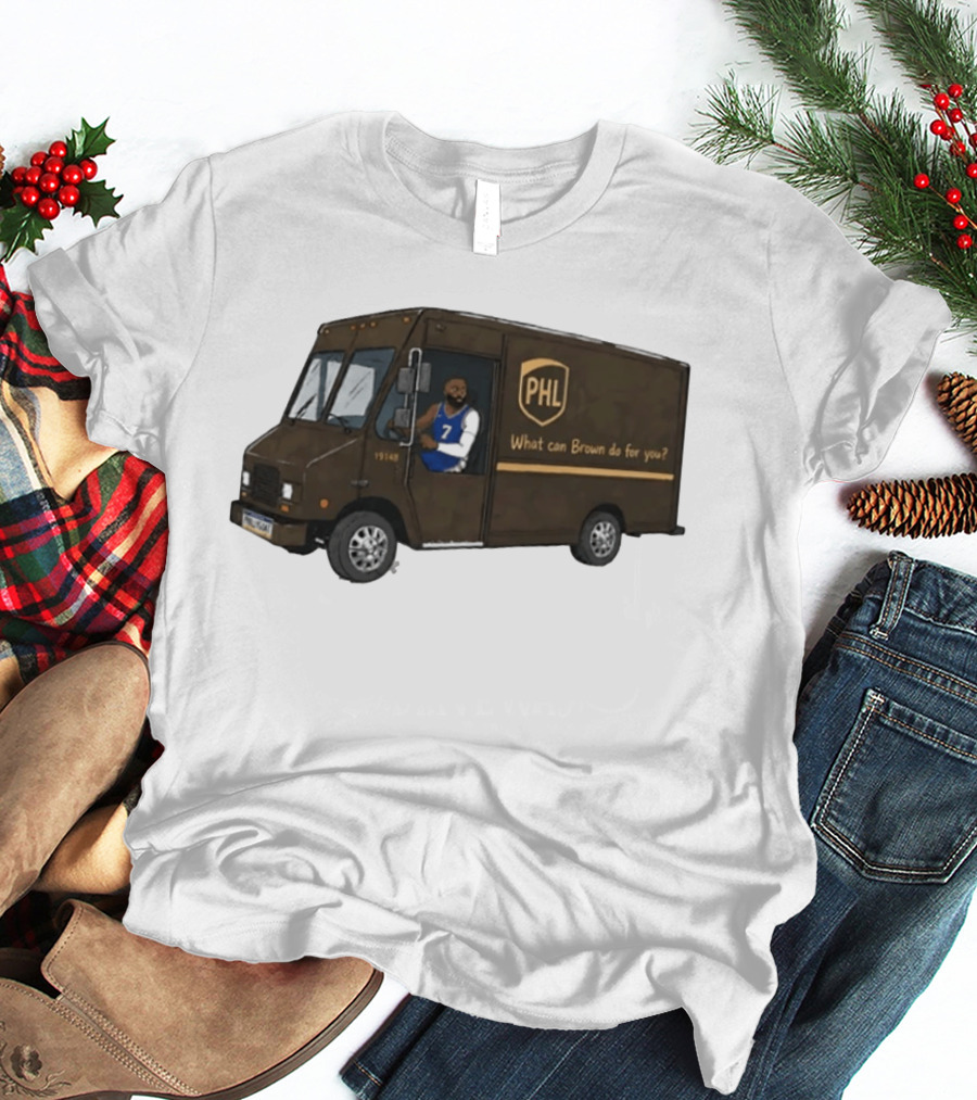 James Harden Philadelphia 76ers PHL Truck What Can Brown Do For You T-Shirt
