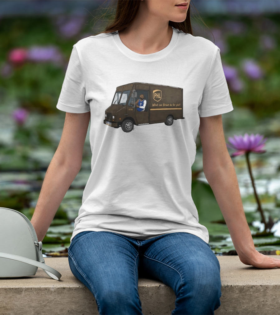 James Harden Philadelphia 76ers PHL Truck What Can Brown Do For You T-Shirt