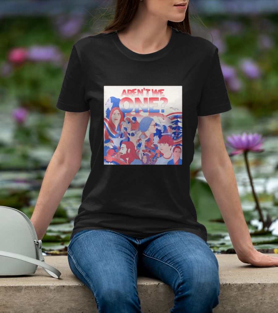 Aren't We One Colorful Community Unity Celebration T-Shirt