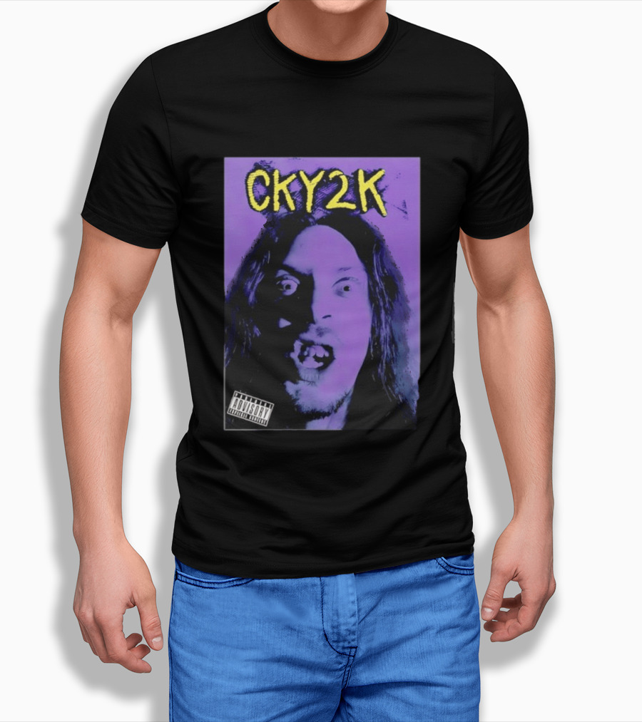 CKY2K Brandon DiCamillo Purple Cover Explicit Content T-Shirt