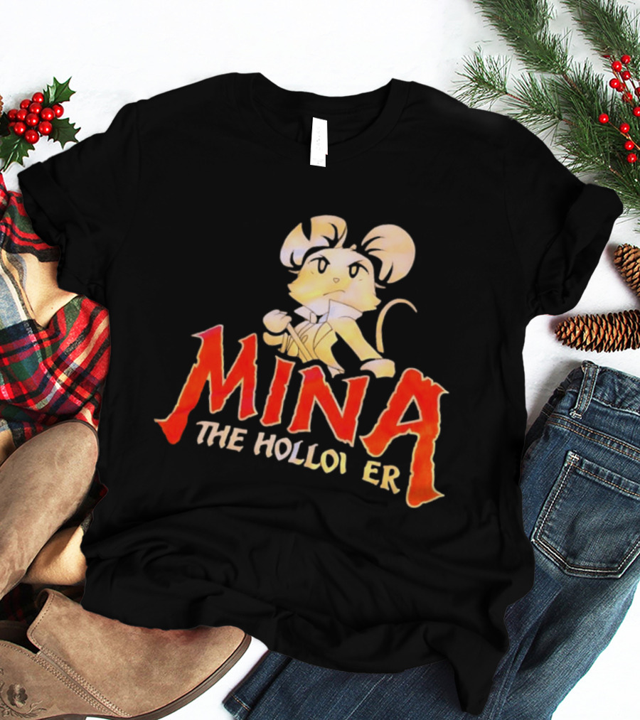 Mina The Hollower Vintage Illustration With Character Image T-Shirt