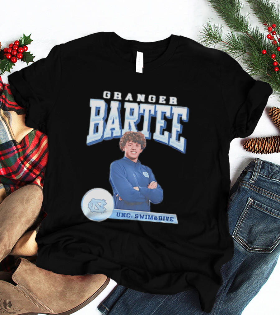 Granger Bartee UNC Swim & Dive North Carolina Tar Heels T-Shirt