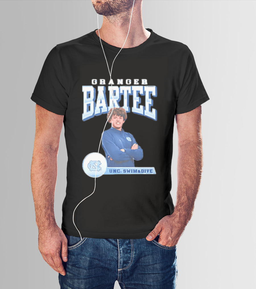 Granger Bartee UNC Swim & Dive North Carolina Tar Heels T-Shirt