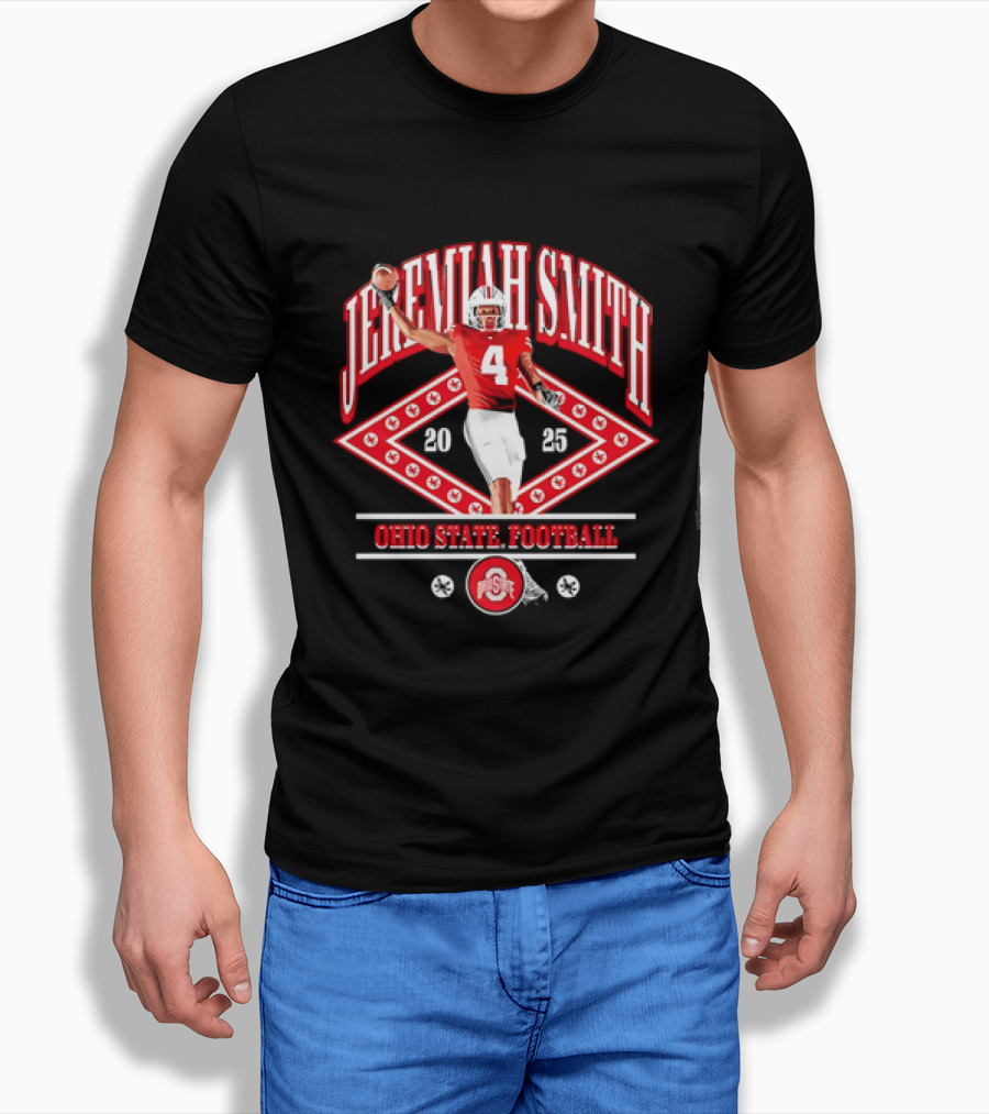 Jeremiah Smith 2025 Ohio State Football T-Shirt