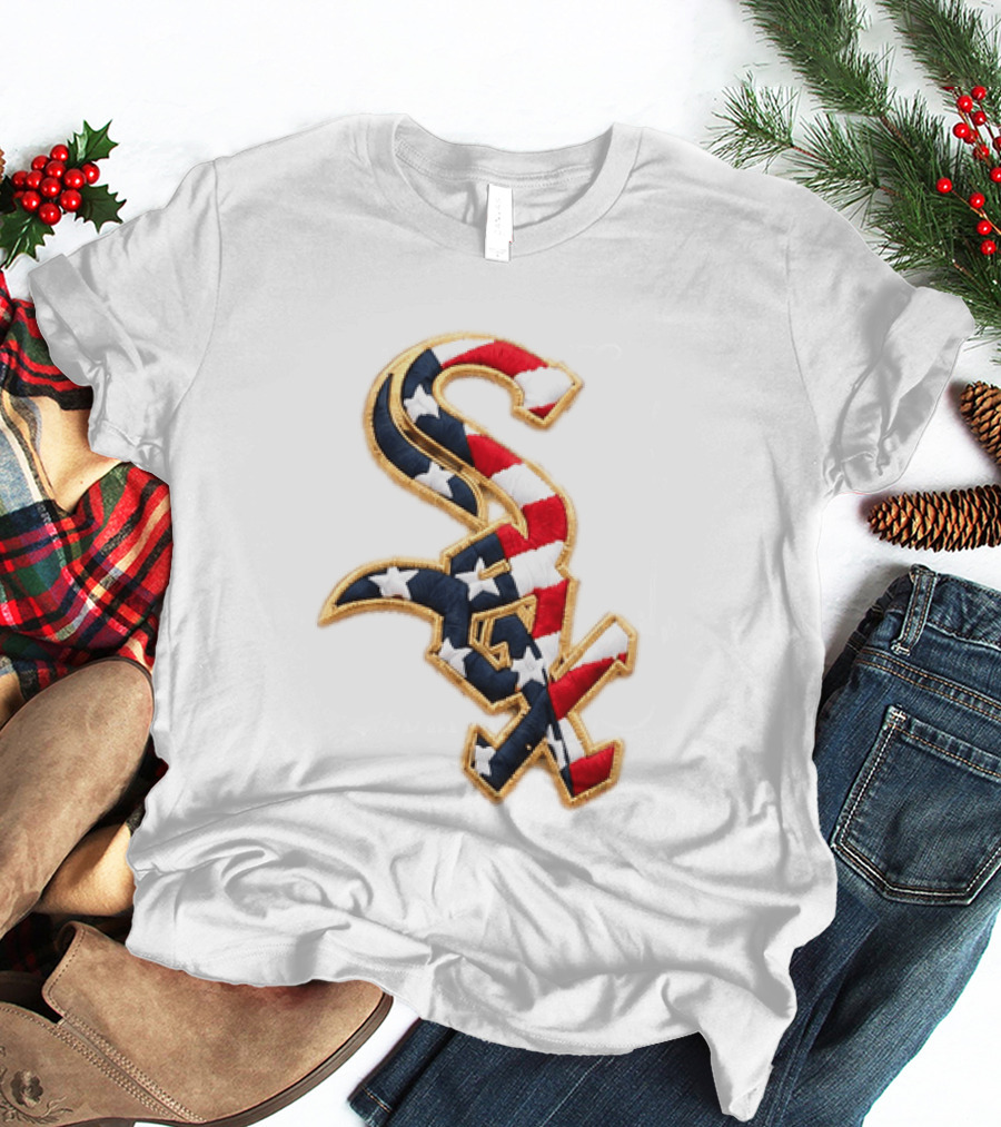 2026 White Sox Patriotic Stars Stripes 4th Of July T-Shirt