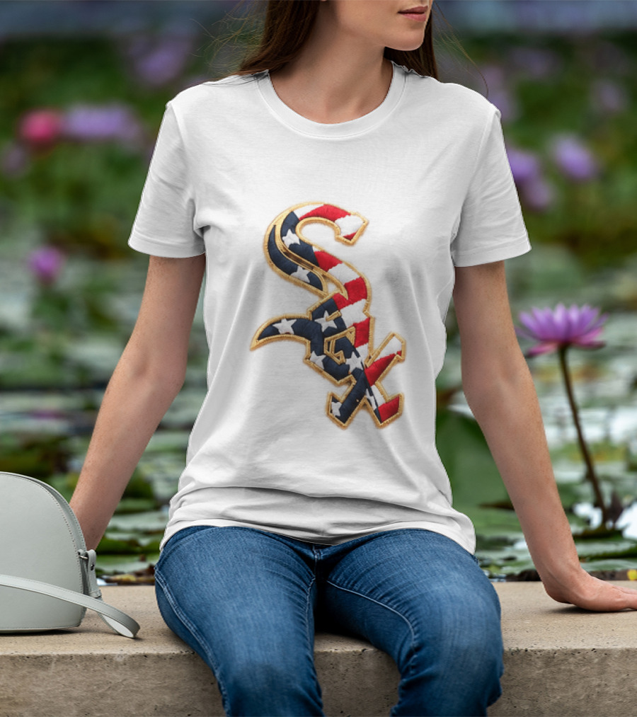 2026 White Sox Patriotic Stars Stripes 4th Of July T-Shirt