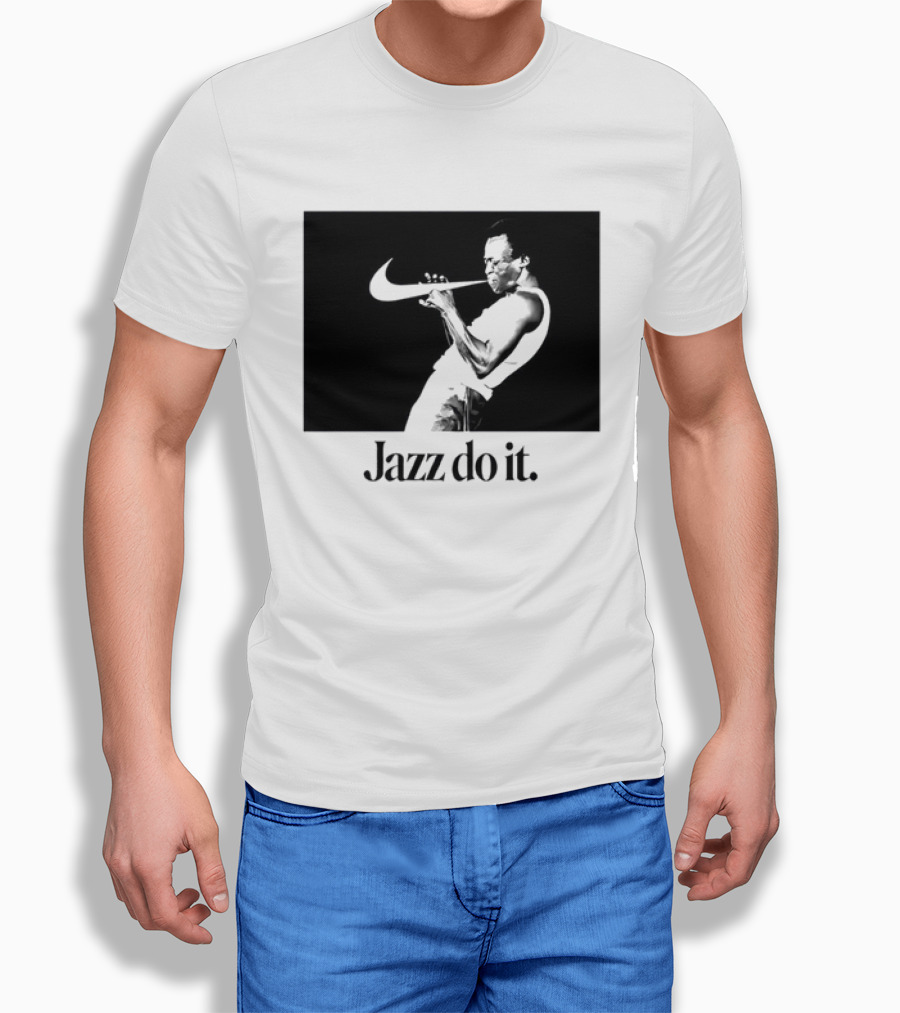 Miles Davis Jazz Do It Iconic Trumpet Player T-Shirt