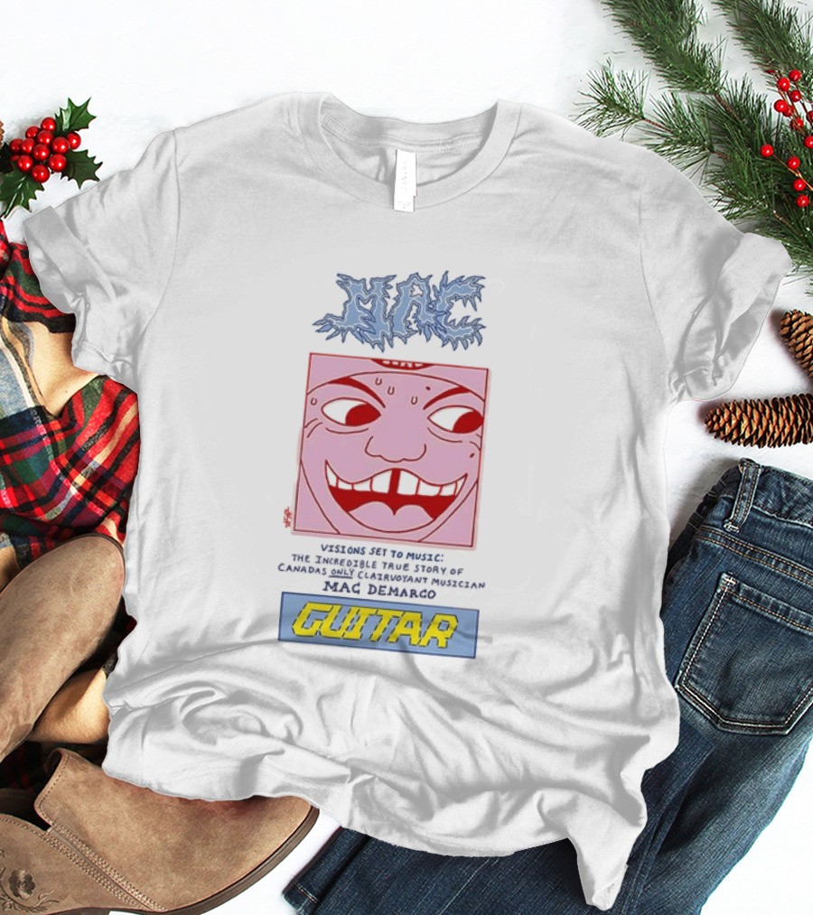 Mac Visions Set To Music Guitar Demand True Story Cambodian Physically Exhausted Musician T-Shirt