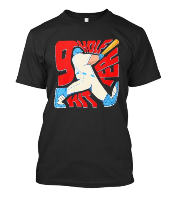9 Hole Hitter Baseball Second Leadoff T-Shirt