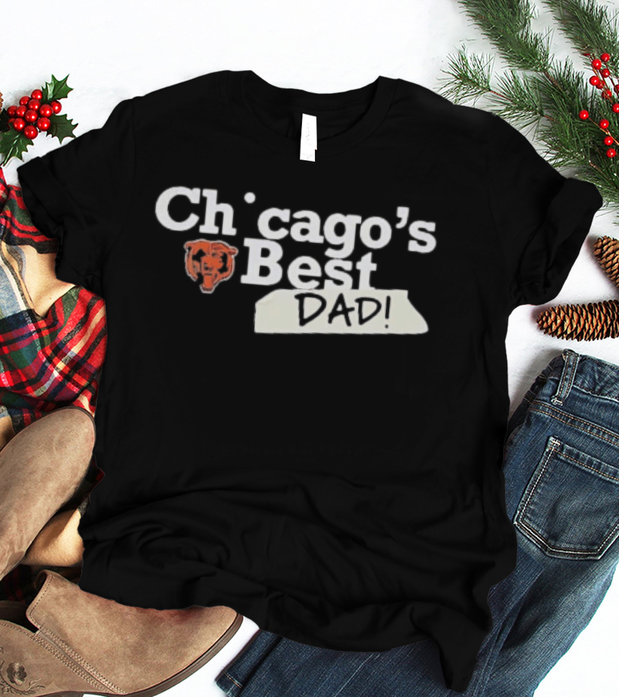 Chicago Bears Best Dad T-Shirt