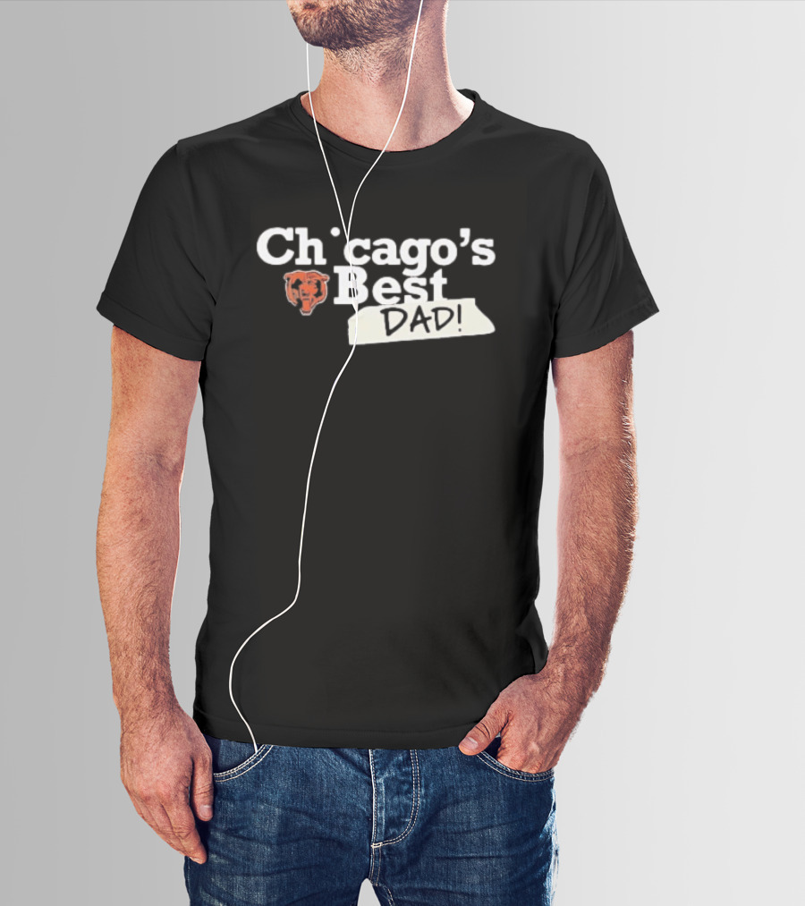 Chicago Bears Best Dad T-Shirt