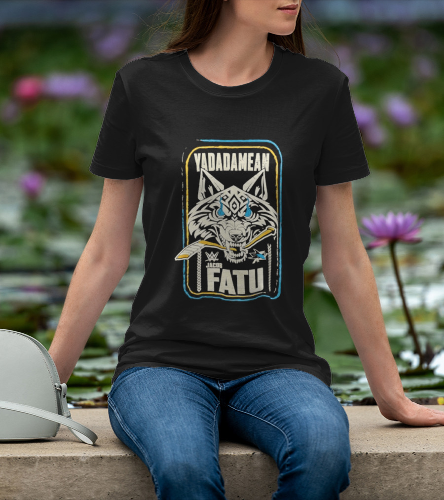 Jacob Fatu Yadadamean San Jose Sharks Collaboration T-Shirt