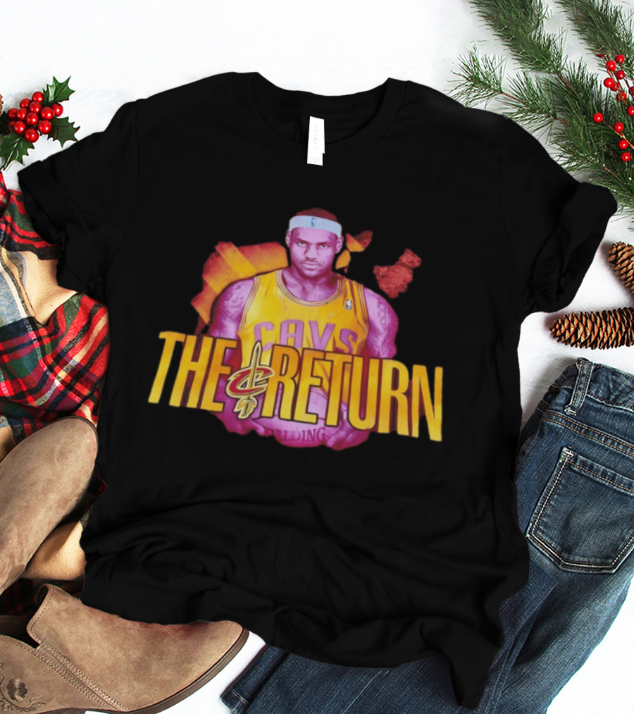 LeBron James Cleveland Cavaliers The Return NBA Basketball 2026 T-Shirt