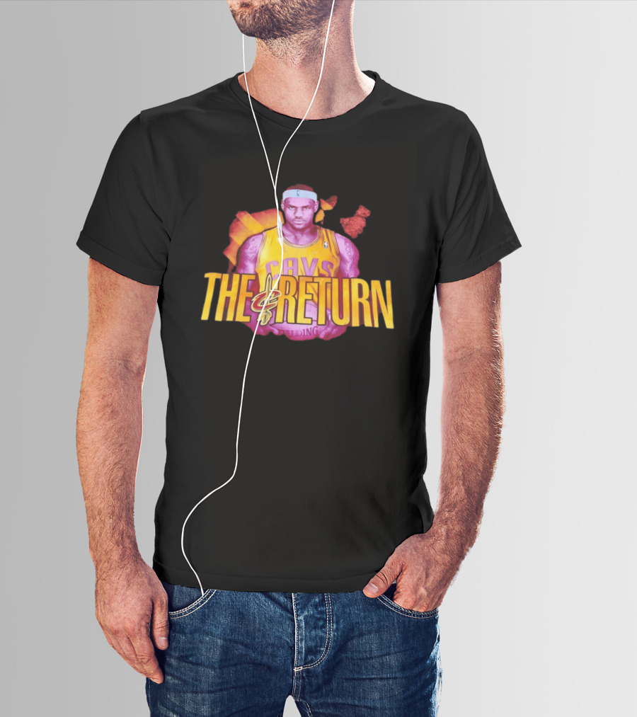 LeBron James Cleveland Cavaliers The Return NBA Basketball 2026 T-Shirt