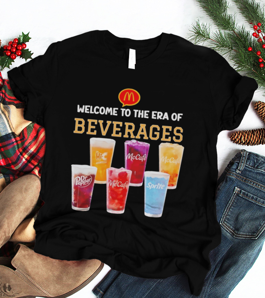 McCafé McDonald's Dr Pepper Sprite Hi C Beverages 2026 T-Shirt