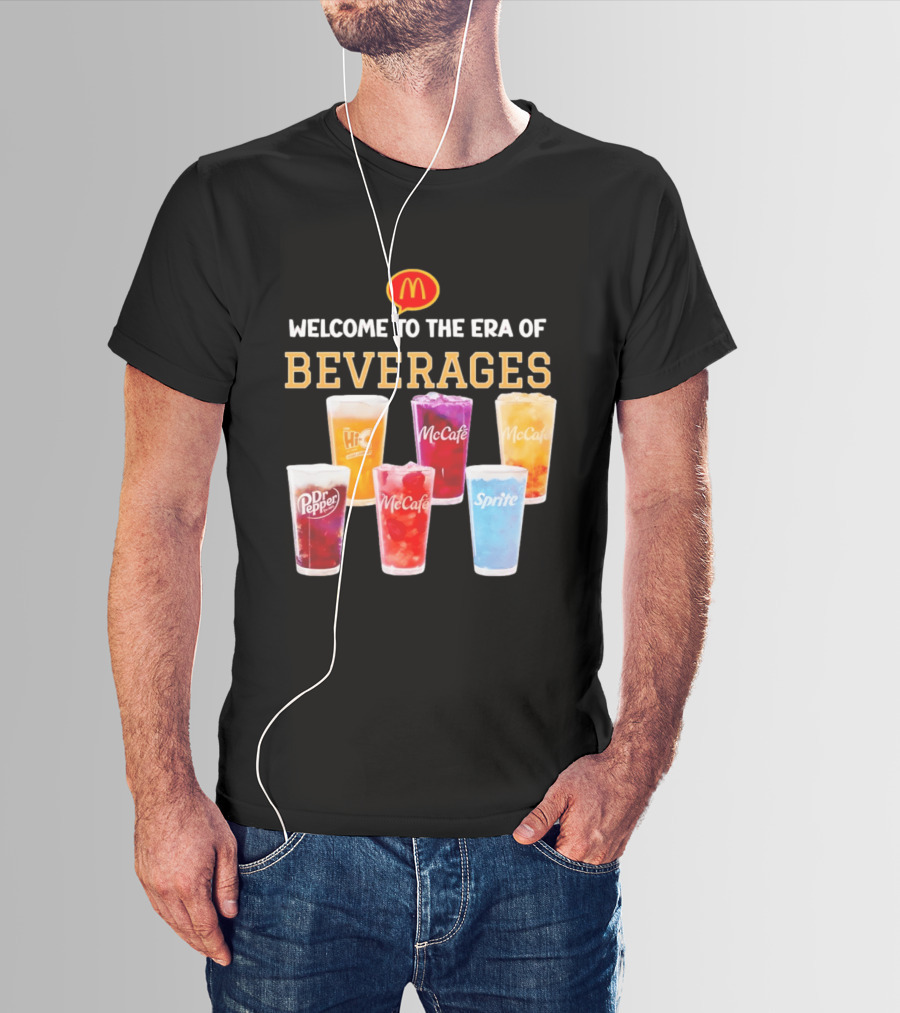 McCafé McDonald's Dr Pepper Sprite Hi C Beverages 2026 T-Shirt