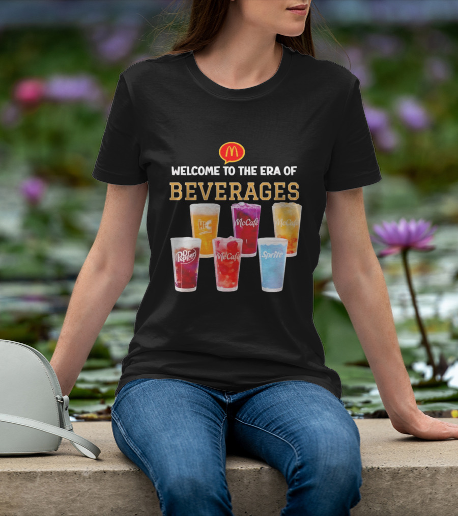 McCafé McDonald's Dr Pepper Sprite Hi C Beverages 2026 T-Shirt