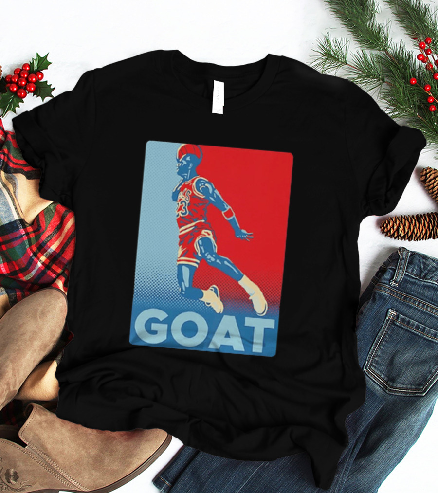 Michael Jordan GOAT Slam Dunk Chicago Bulls 23 T-Shirt