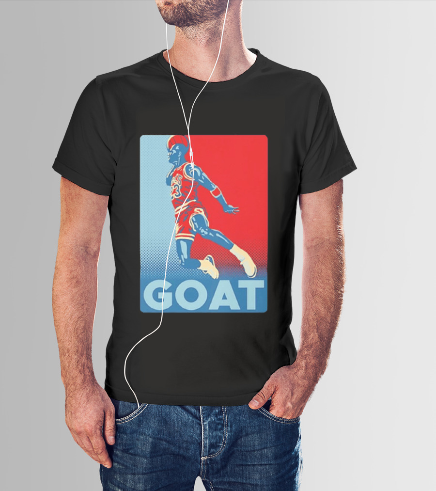 Michael Jordan GOAT Slam Dunk Chicago Bulls 23 T-Shirt