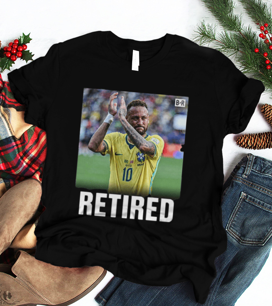 Neymar Jr Brazil 2026 Retired Emotional T-Shirt