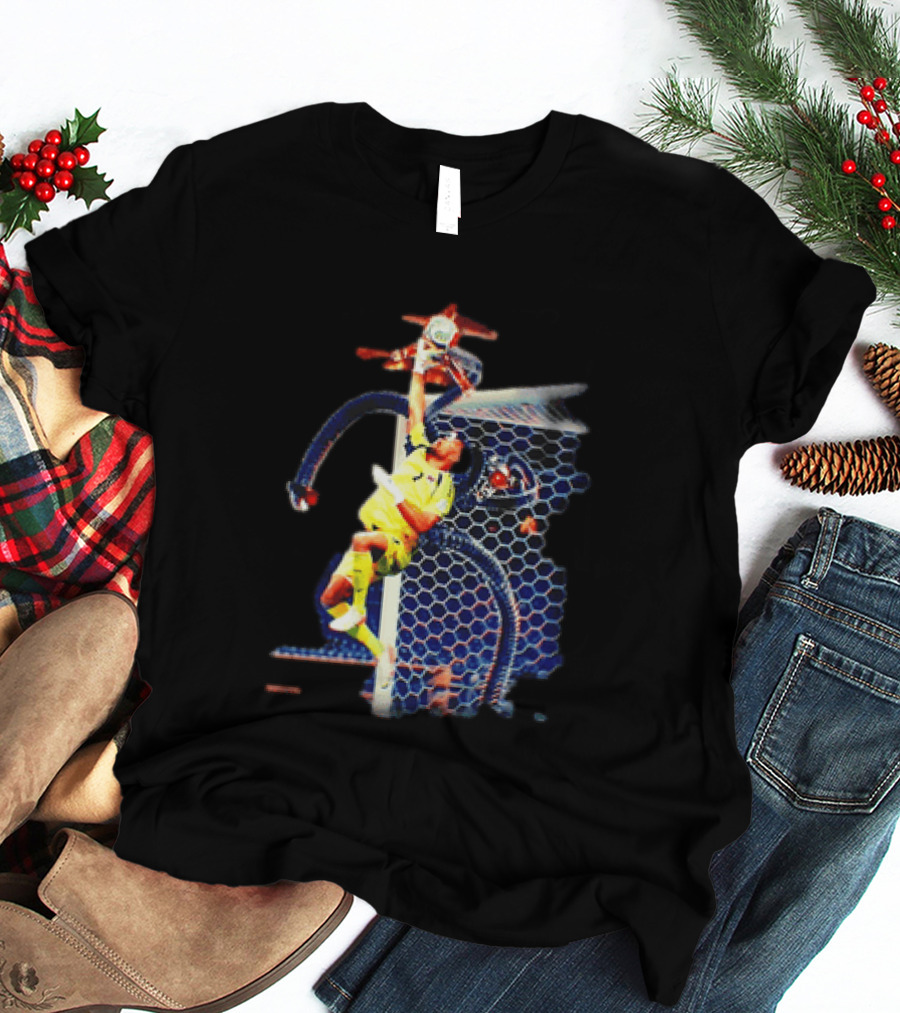 Vozinha Cape Verde Goalkeeper Octopus Marvel Mashup Soccer Heroics T-Shirt