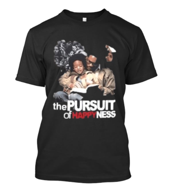 The Pursuit Of Happyness Will Smith Jaden Smith Movie Scene T-Shirt