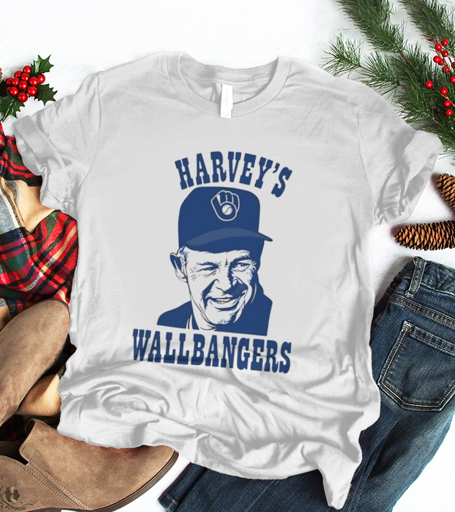 Harvey's Wallbangers Brewers Harvey Kuenn T-Shirt