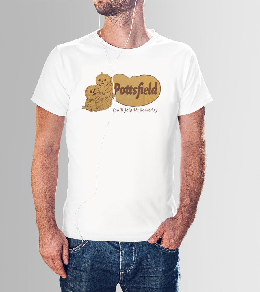 Pottsfield You'll Join Us Someday Pumpkin Characters Over The Garden Wall T-Shirt
