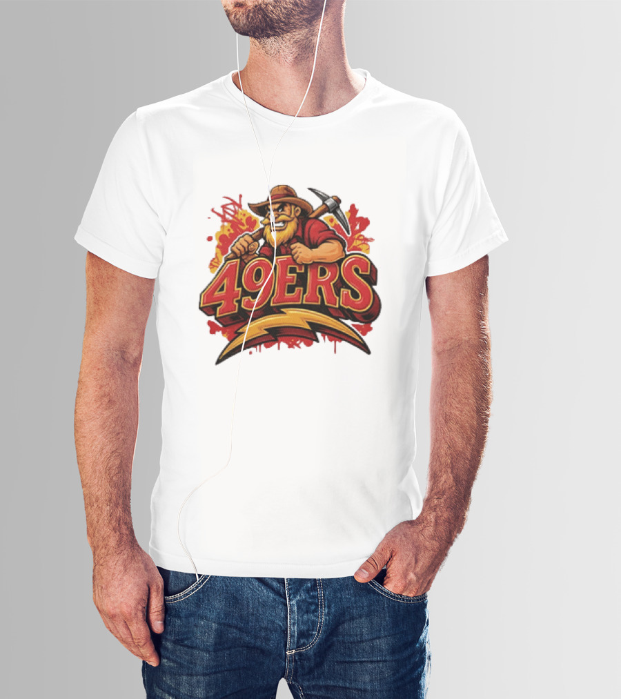 San Francisco 49ers Prospector 49ers Graffiti T-Shirt