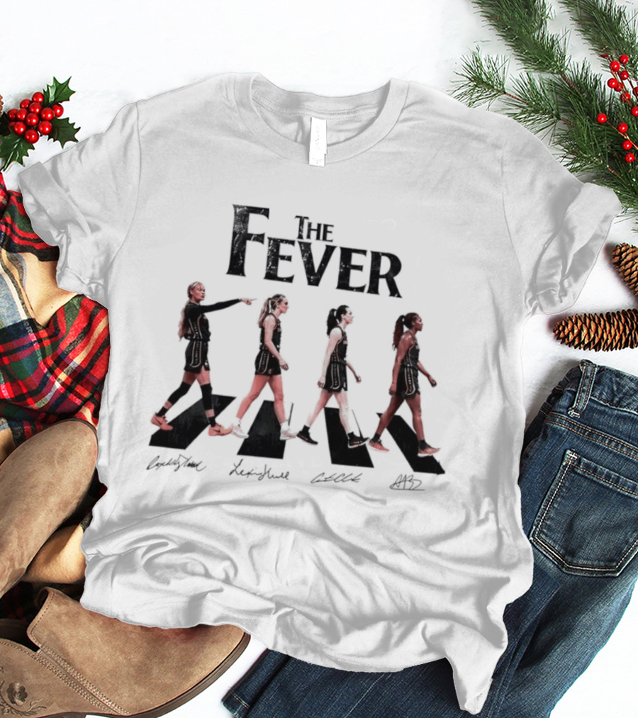 The Fever Walk Lexie Hull Caitlin Clark Aaliyah Boston Abby Meyers T-Shirt