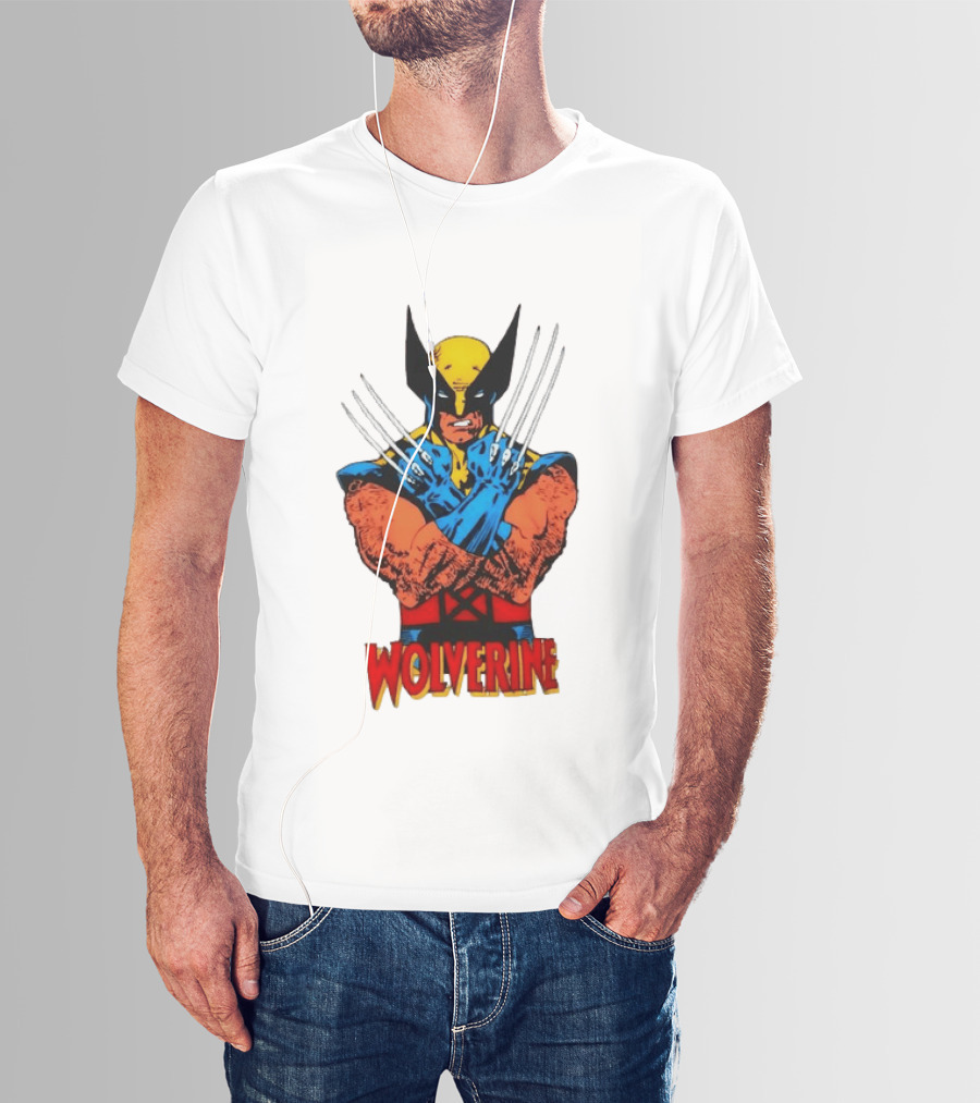 Wolverine Marvel Comics X Men Crossed Claws Wolverine T-Shirt