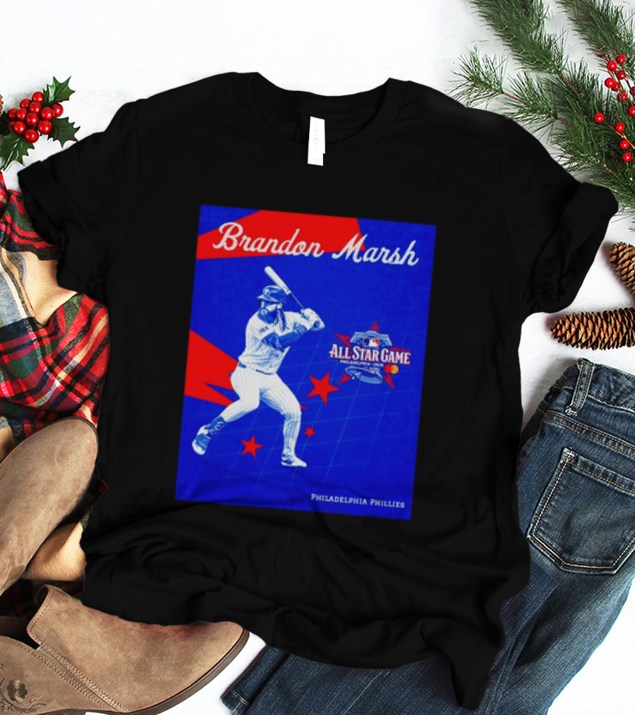 Brandon Marsh Philadelphia Phillies 2026 MLB All Star Game T-Shirt