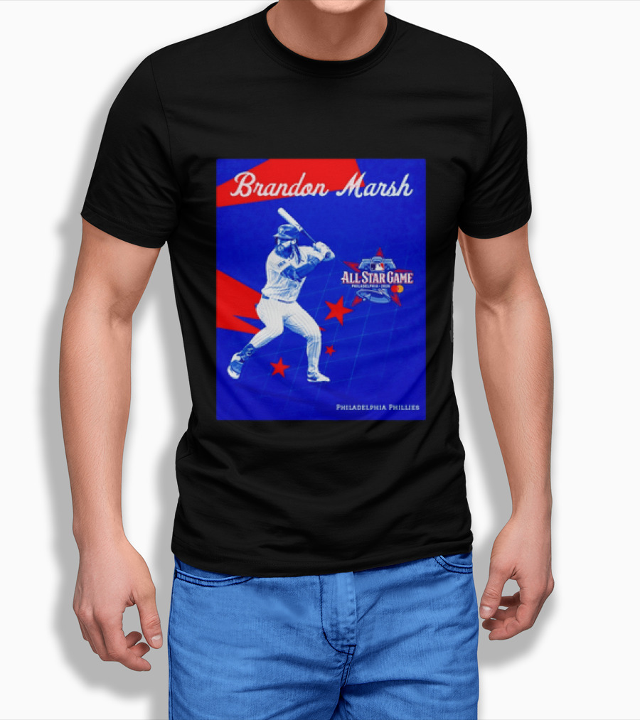 Brandon Marsh Philadelphia Phillies 2026 MLB All Star Game T-Shirt
