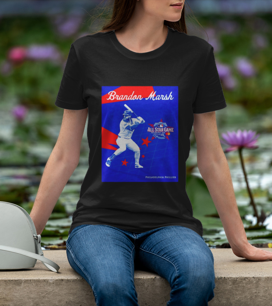 Brandon Marsh Philadelphia Phillies 2026 MLB All Star Game T-Shirt