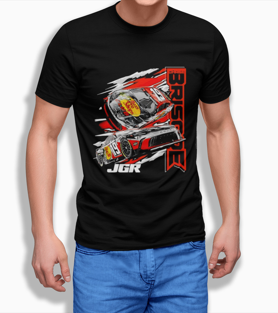 Chase Briscoe 19 Joe Gibbs Racing Bass Pro Shops Toyota Camry NASCAR JGR T-Shirt