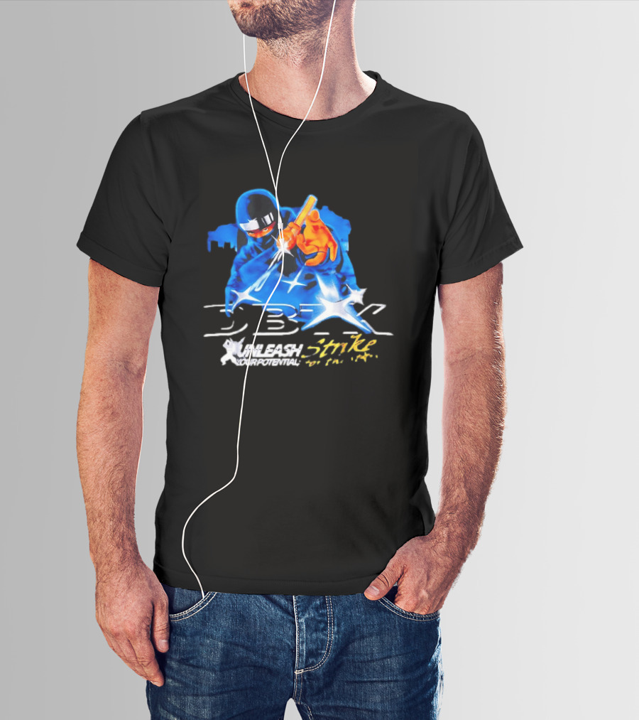 DBX Unleash Your Potential Strike Ninja Stars T-Shirt