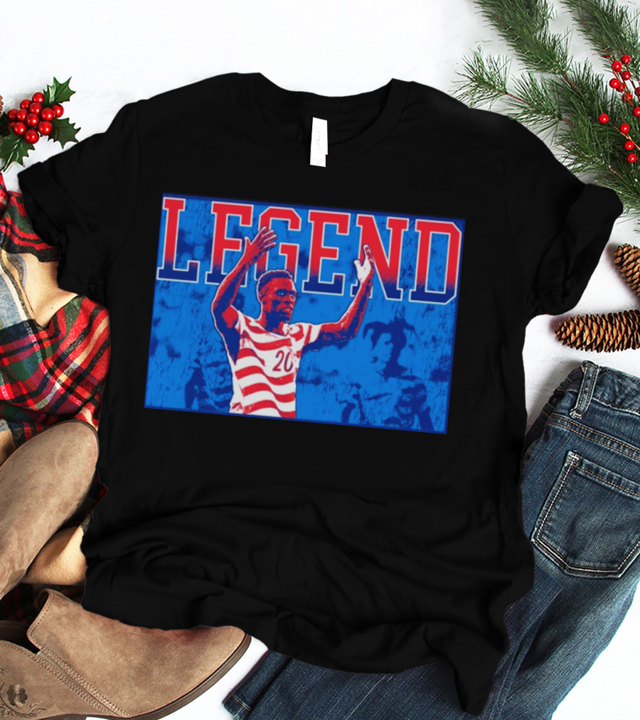 Legend Folarin Balogun No 20 USMNT T-Shirt