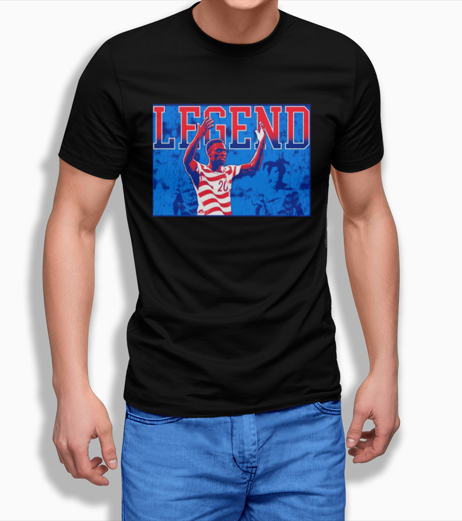 Legend Folarin Balogun No 20 USMNT T-Shirt