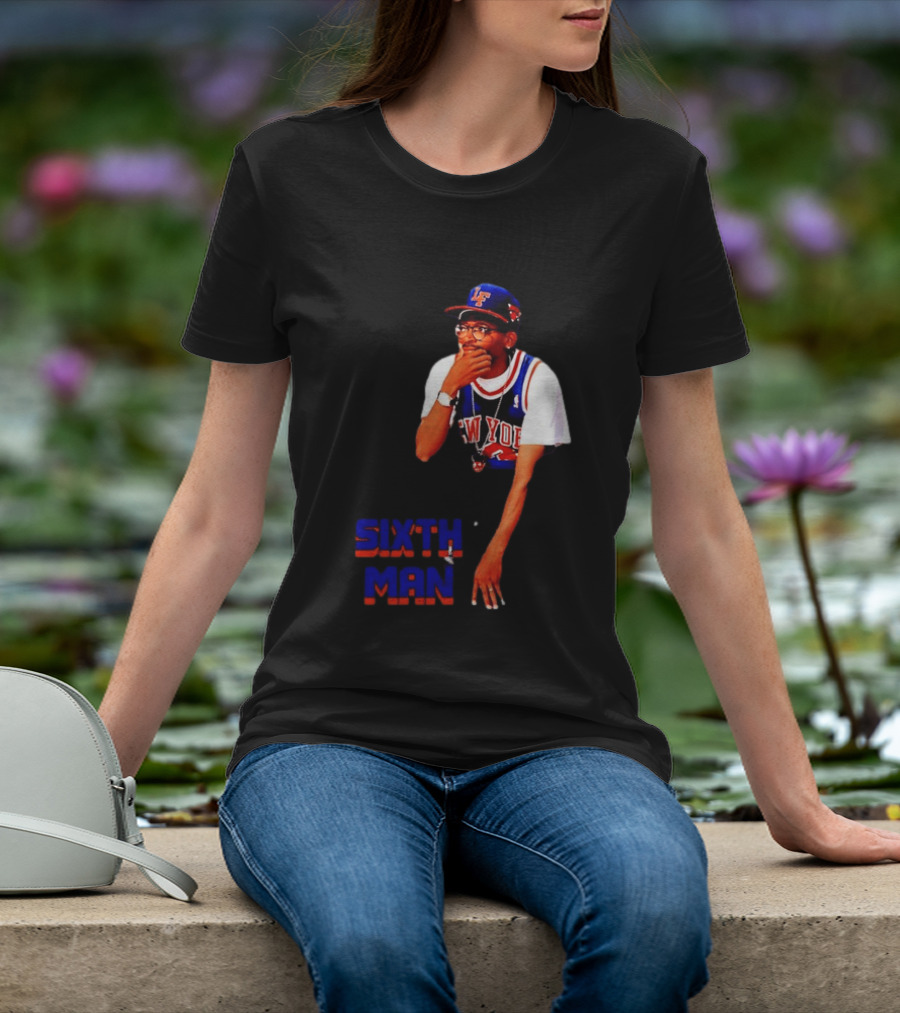 Spike Lee New York Knicks Sixth Man Yankees Cap T-Shirt