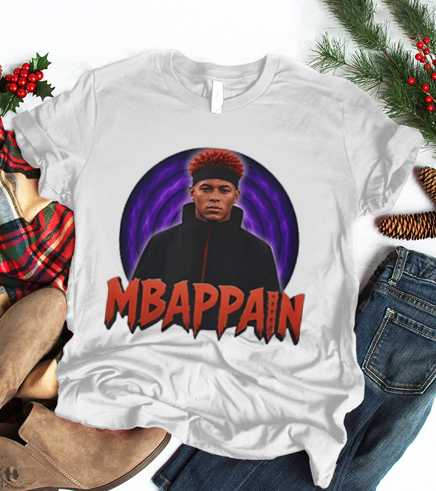 Mbappain Naruto Anime Crossover Meme T-Shirt